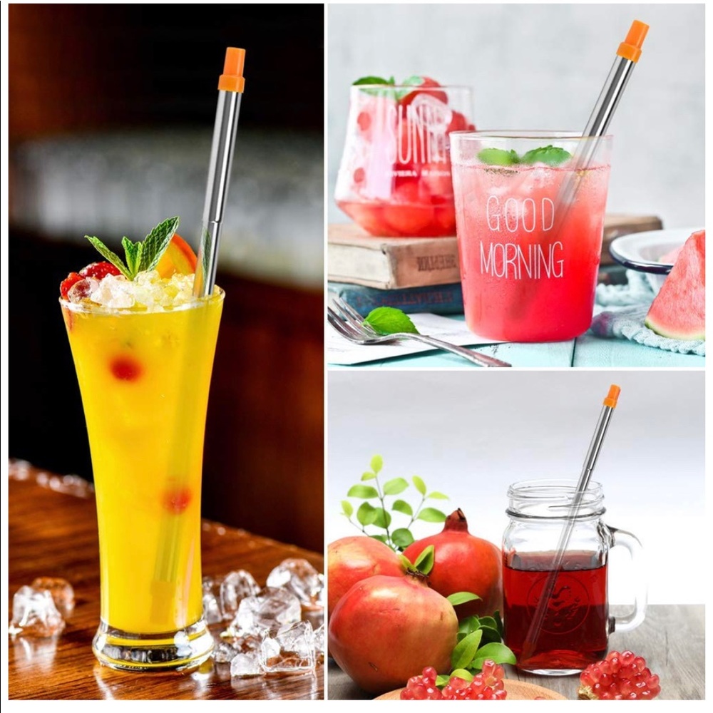 🥤NEW! Collapsable Reusable Straw!🥤 - Picture 2 of 5